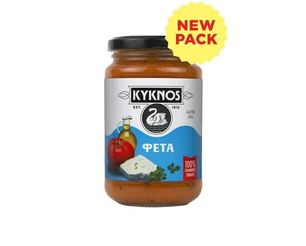 Kyknos Premium Greek Tomato Sauce with Feta 350g