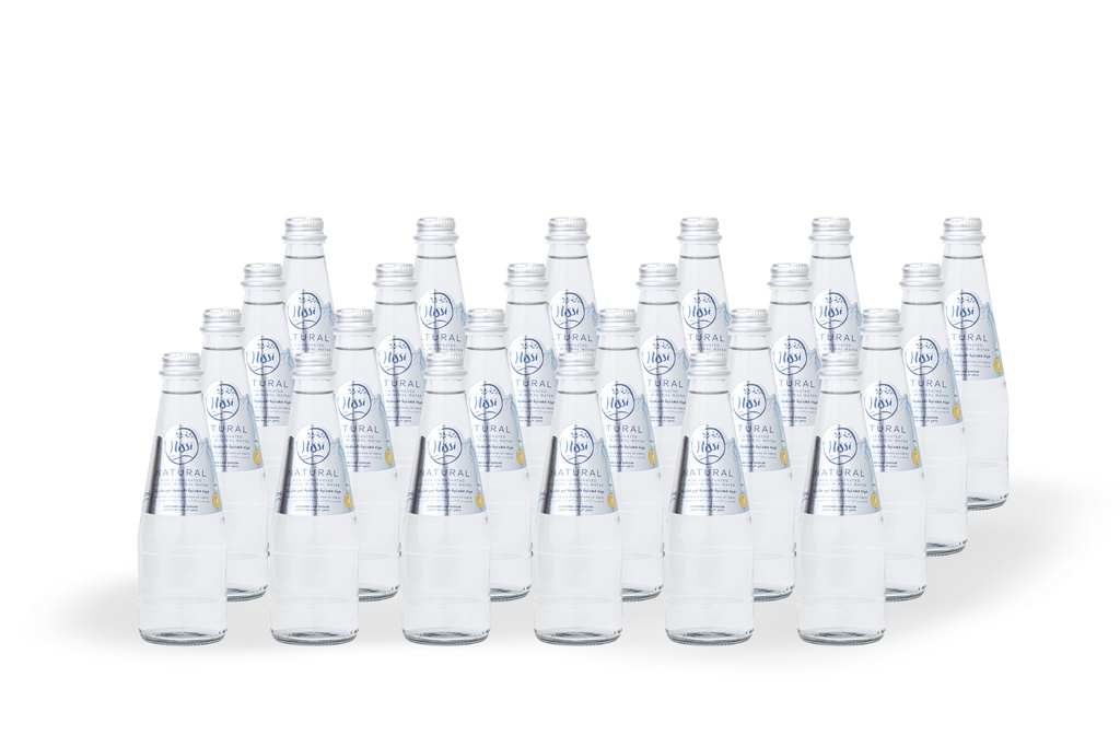 Nissi Greek Mountain Spring Water Glass Bottle 330ml (24pc)