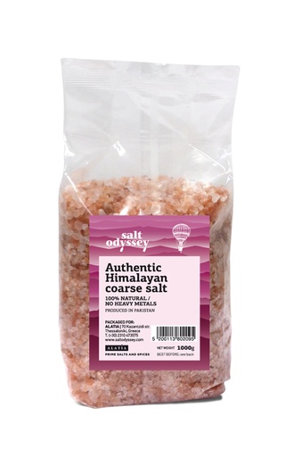 Authentic Himalayan Coarse Salt 1000g