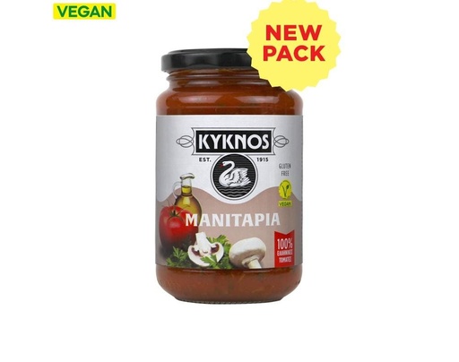 Kyknos Premium Greek Tomato Sauce with Mushroom & Parsley 350g