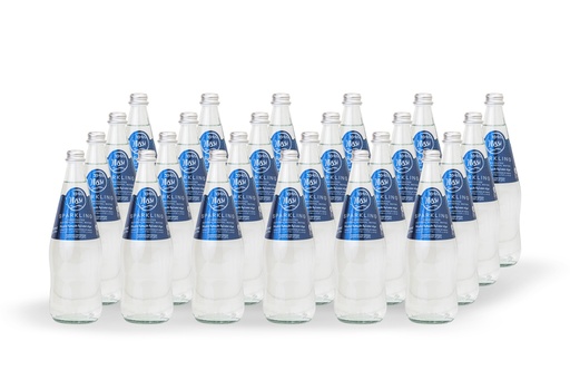 Nissi Greek Mountain Spring Water Sparkling Glass Bottle 750ml (24pc)